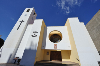 The parish church of San José in Puerto de Mazarron