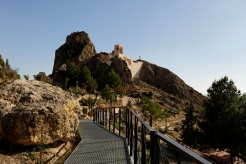 The Castillo de San Juan in Calasparra