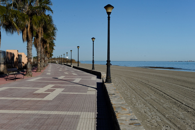 Los Alcázares beaches: Playa de Las Salinas