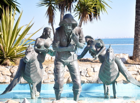 Monumento al pescador, Los Alcázares