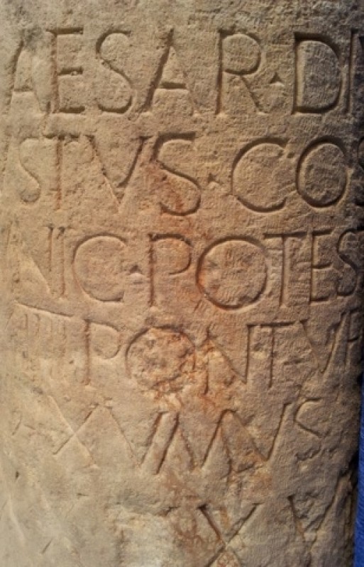 Roman milestones in Lorca