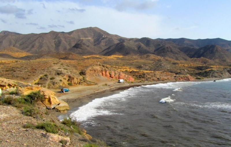 Lorca beaches: Playa de los Hierros
