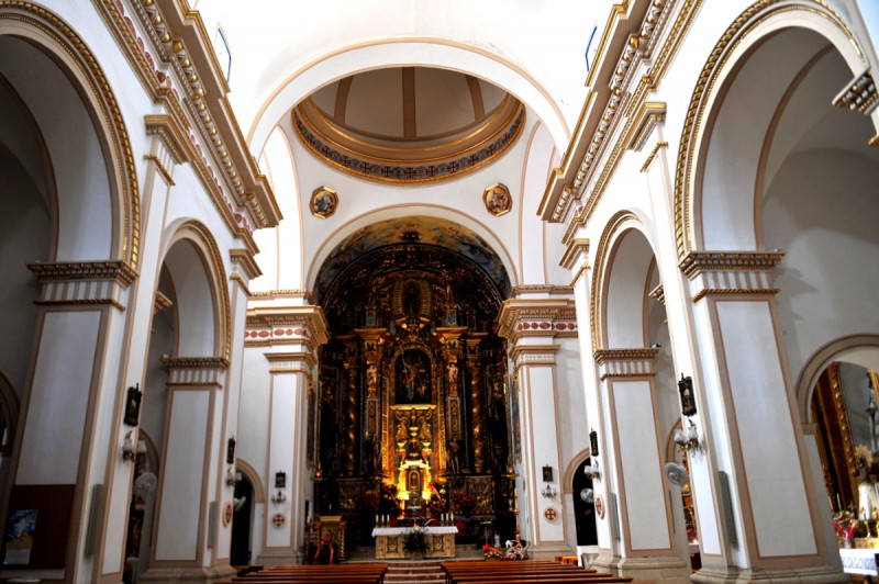 The church of San José in Abanilla