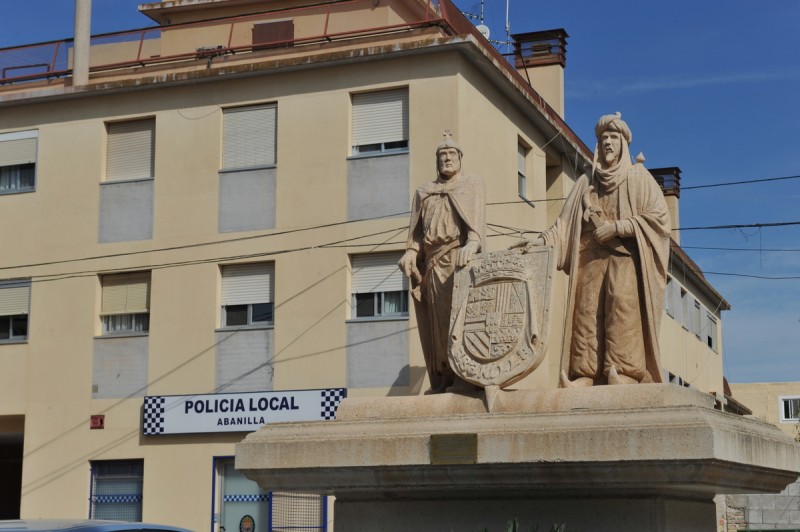 Police and Guardia Civil in Abanilla