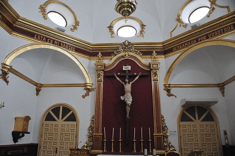 The parish church of San Cristóbal in Lorca