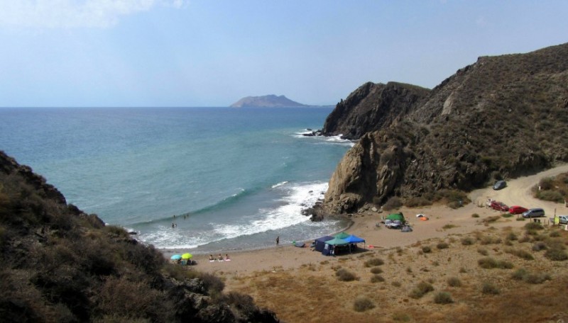 Lorca beaches: Playa del Baño de las Mujeres