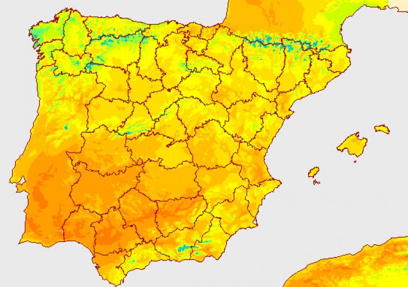! Murcia Today Temperatures In Spain Up To 11 Degrees Higher Than The