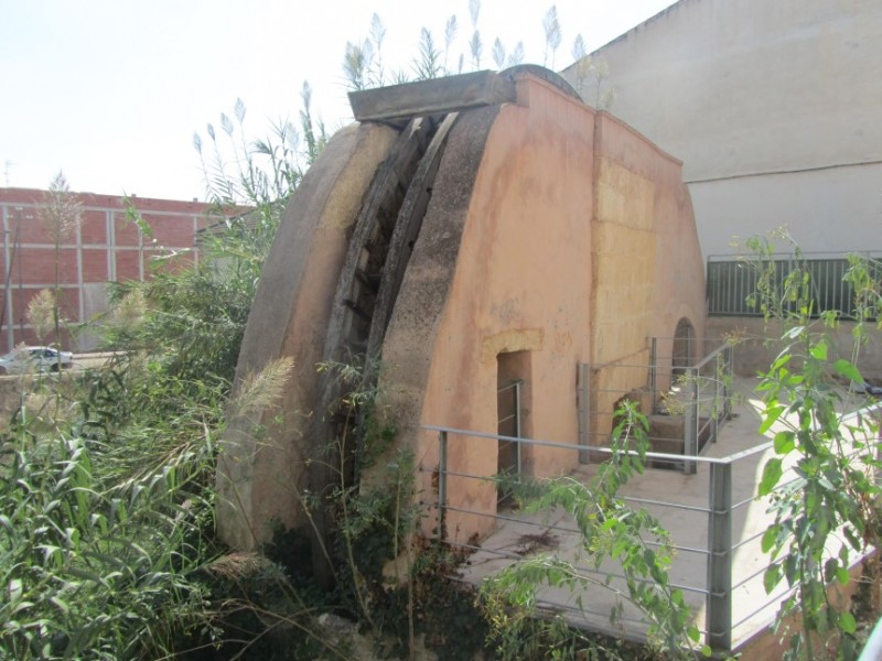 The Noria del Acebuche or de la Algaida, the best preserved water wheel in Archena