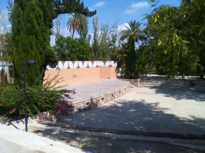 The open-air auditorium of Archena