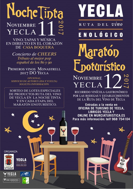 11th November La Noche Tinta in Yecla
