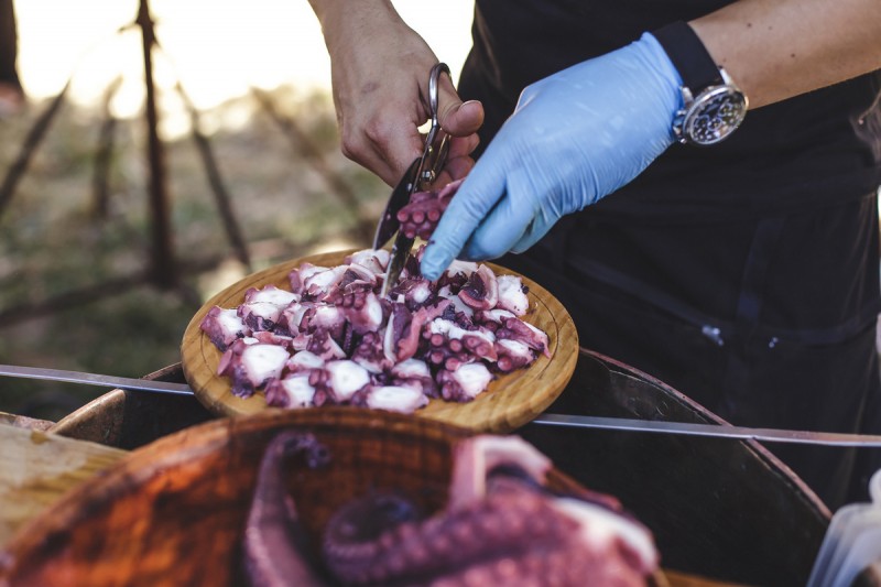 Tapas to try in the Region of Murcia: octopus