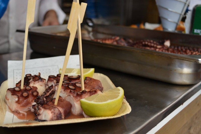 Tapas to try in the Region of Murcia: octopus