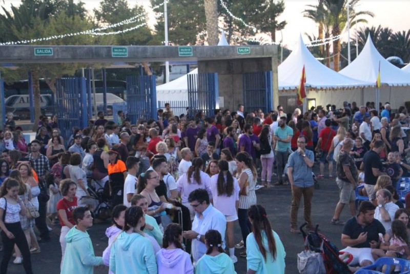 Recinto ferial, the fairground in San Pedro del Pinatar