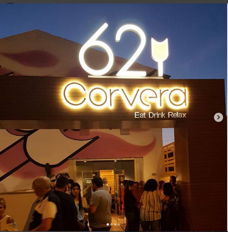 Eat, drink and relax at the 62 Corvera bar just a couple of kilometres from the new airport.