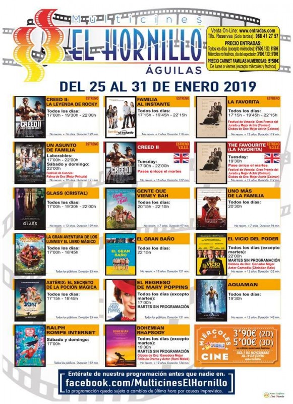 Murcia Today 29th January English Language Cinema At The Multicines 9307