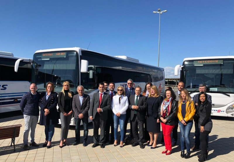 Summer bus routes from Águilas, Mazarrón, Camposol and golf resorts to Corvera airport