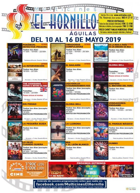 Murcia Today Archived Tuesday 14th May English Language Cinema At The Multicines El 5141