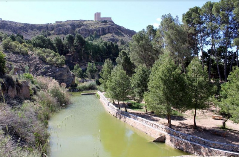 Improvements and repairs completed at the Charco del Zorro beauty spot in Jumilla
