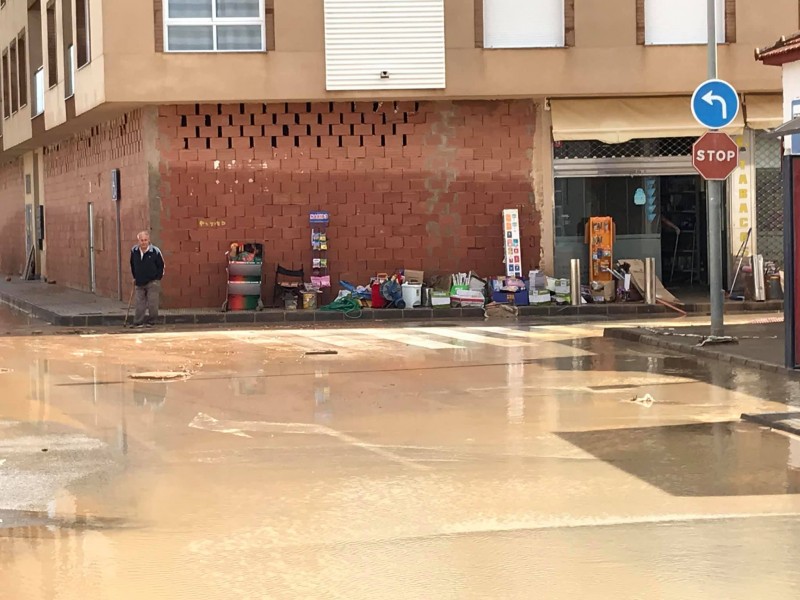 Over 300mm in San Javier; Video Avenida del Mar Menor flooding Murcia Gota Fria 2019