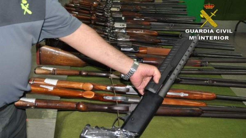 <span style='color:#780948'>ARCHIVED</span> - Murcia Guardia Civil prepares firearms auction in late November