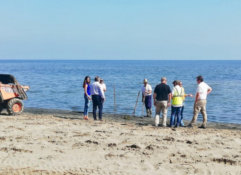 <span style='color:#780948'>ARCHIVED</span> - 3,700 cubic metres of gota fría debris cleared from Mar Menor beaches