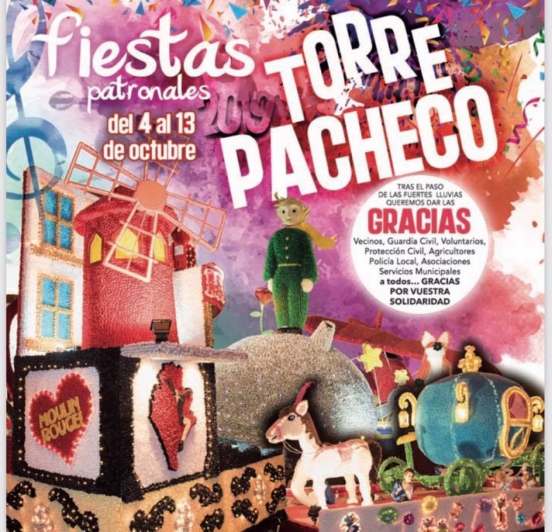 <span style='color:#780948'>ARCHIVED</span> - 4th to 7th October; First weekend of Torre Pacheco Fiestas