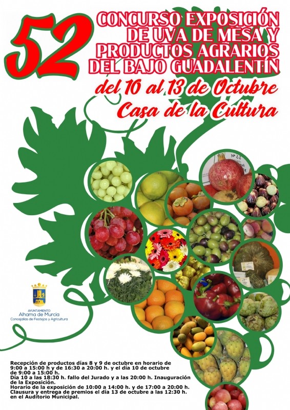 <span style='color:#780948'>ARCHIVED</span> - 7th to 13th October What's on in Alhama de Murcia