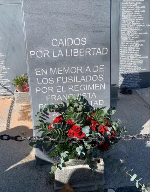 <span style='color:#780948'>ARCHIVED</span> - Wreaths laid in Murcia to honour the victims of Francoism