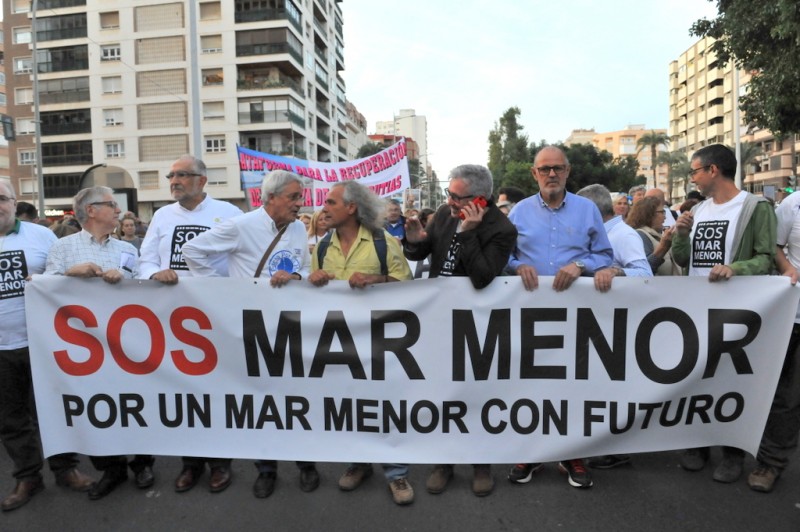 <span style='color:#780948'>ARCHIVED</span> - 55,000 march in Cartagena to demand solutions for the Mar Menor