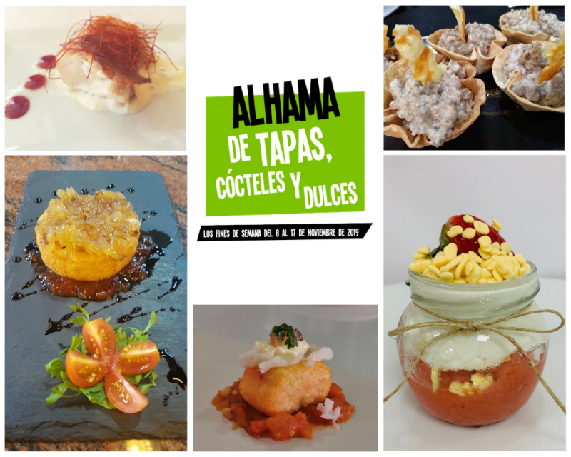 <span style='color:#780948'>ARCHIVED</span> - 8th to 17th November 2019 Alhama de Murcia Tapas Route