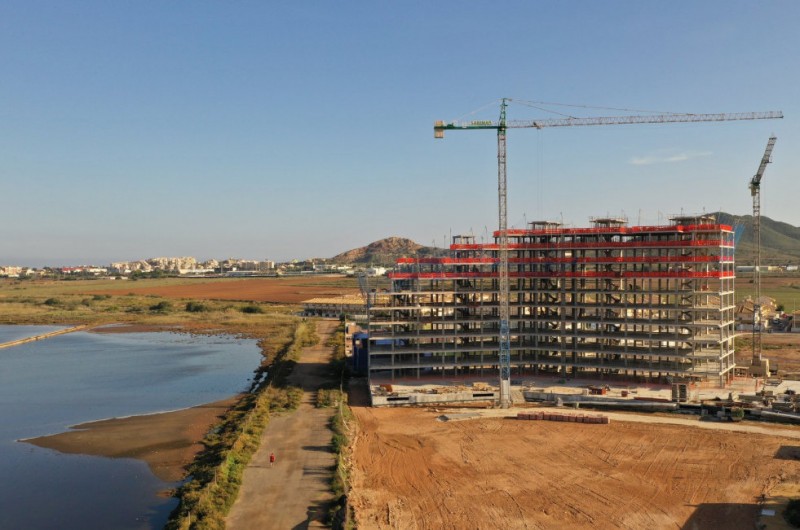 <span style='color:#780948'>ARCHIVED</span> - High-rise construction projects at odds with the ban on new developments around the Mar Menor