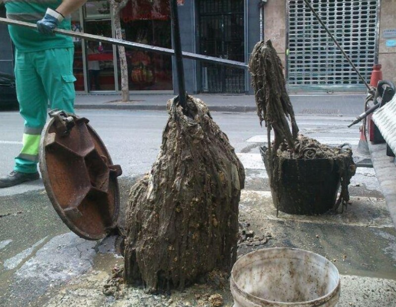 <span style='color:#780948'>ARCHIVED</span> - 390 tons of wet wipes are removed from the Murcia sewage network every year