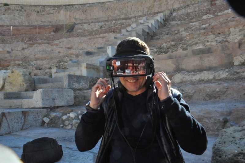 <span style='color:#780948'>ARCHIVED</span> - Saturdays and Sundays in December; Virtual reality tours of the Roman Theatre Museum in Cartagena