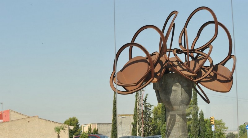 Urban sculptures in Molina de Segura