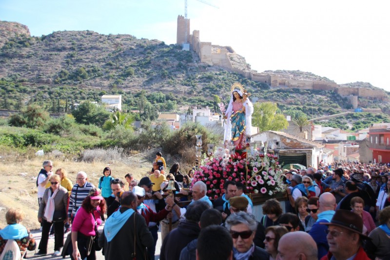 <span style='color:#780948'>ARCHIVED</span> - Stunning weather for Virgen del Candelaria in Alhama de Murcia