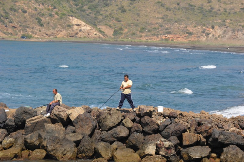 <span style='color:#780948'>ARCHIVED</span> - Storm Gloria brings sea bass and bream bonanza for anglers in Portmán