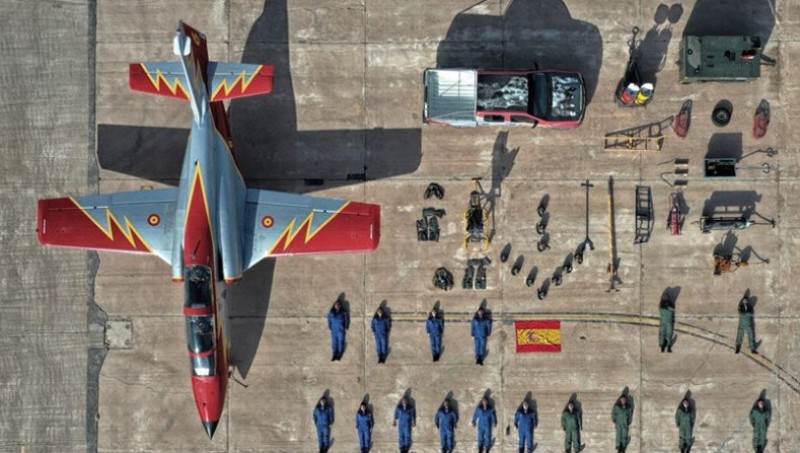 <span style='color:#780948'>ARCHIVED</span> - Uncertainty over the future of the Patrulla Águila aerobatics display team based in San Javier