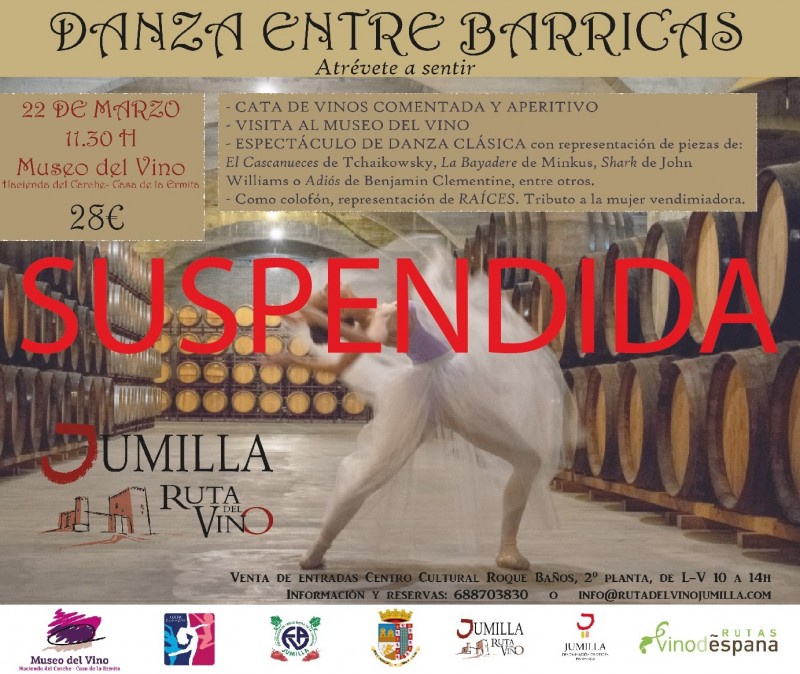 <span style='color:#780948'>ARCHIVED</span> - Jumilla cancels guided tours, cultural activities and closes day centres for the elderly