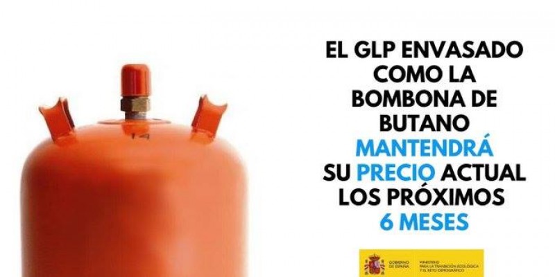 <span style='color:#780948'>ARCHIVED</span> - Gas bottle prices frozen for 6 months to combat corona virus crisis