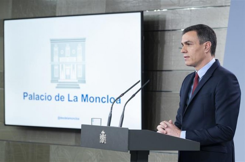 <span style='color:#780948'>ARCHIVED</span> - Spanish Prime Minister denies that Spain intends to relax the lockdown