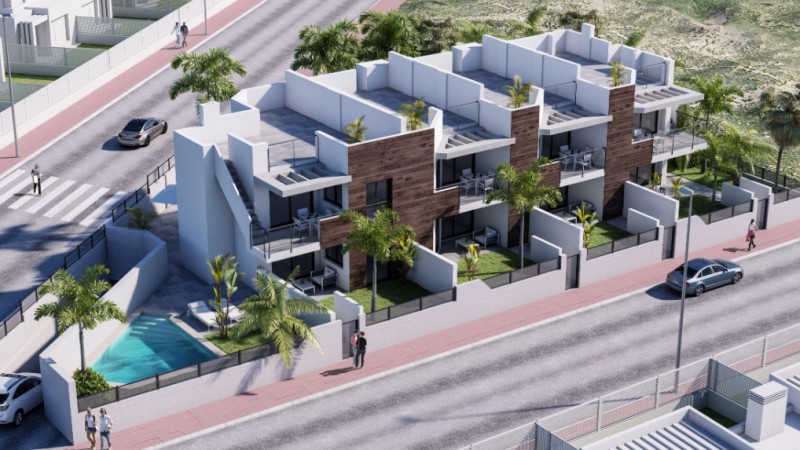 Move in this summer to brand new beachfront homes in Puerto de Mazarrón 