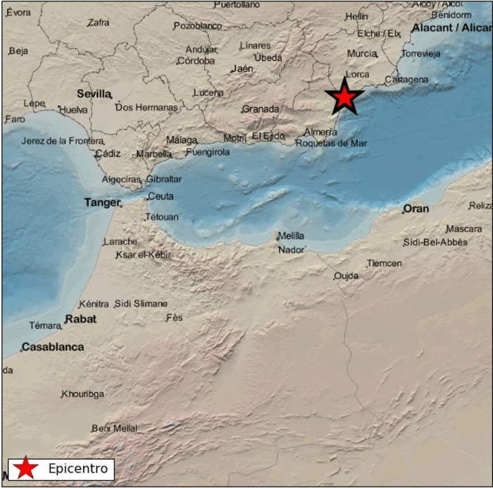 <span style='color:#780948'>ARCHIVED</span> - Minor earthquake felt in Águilas