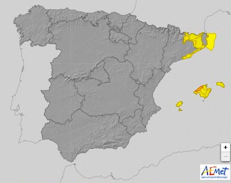 <span style='color:#780948'>ARCHIVED</span> - Aemet warns of Gota Fría conditions over parts of Spain on Monday