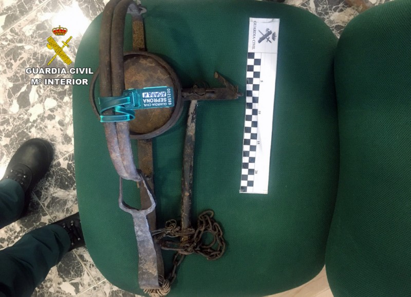 <span style='color:#780948'>ARCHIVED</span> - Two arrested in Ricote after dog is caught in illegal hunting trap