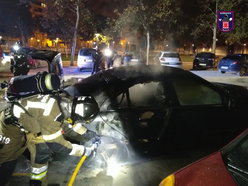 <span style='color:#780948'>ARCHIVED</span> - Man arrested after several nights of burning bins and cars in Murcia City