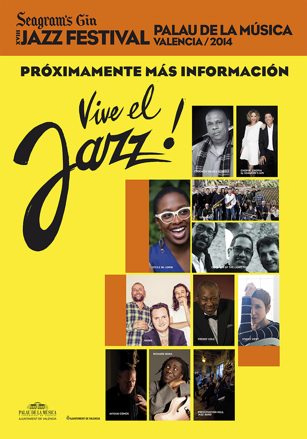 <span style='color:#780948'>ARCHIVED</span> - 28th June to 15th July, 18th Seagram's Gin Jazz Festival in Valencia