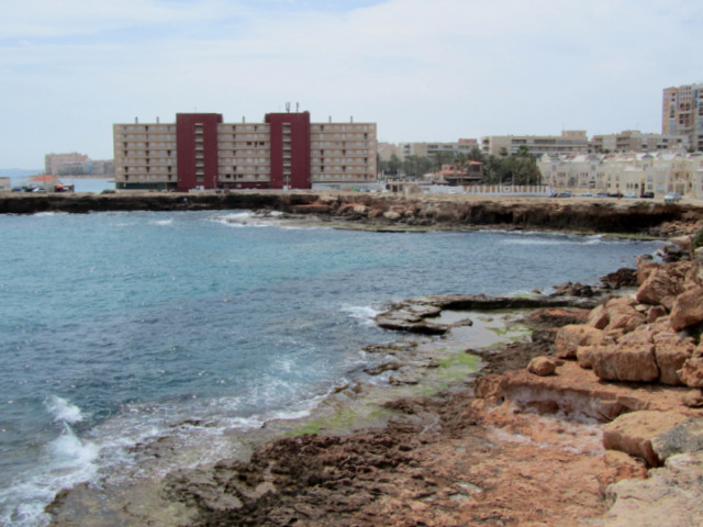 The northern Calas of Torrevieja