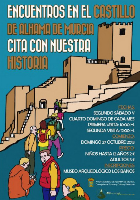 Murcia Today Archived 22nd March Guided Tour Of Alhama De Murcia Castle Complex 5948