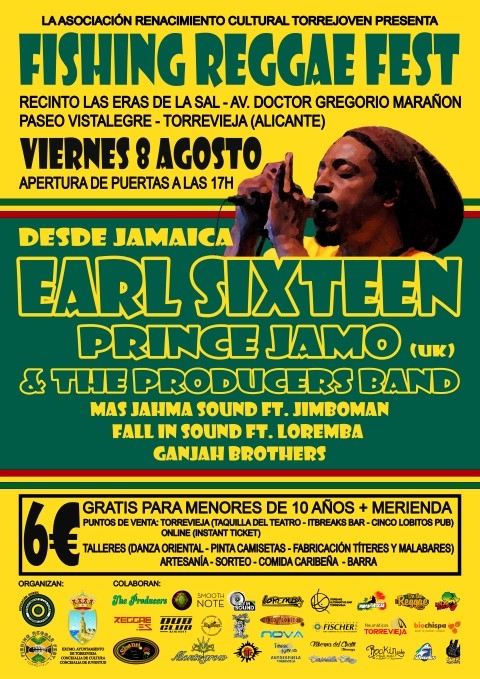<span style='color:#780948'>ARCHIVED</span> - 8th August, Fishing reggae festival in Torrevieja