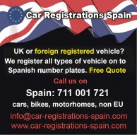Car Registrations Spain